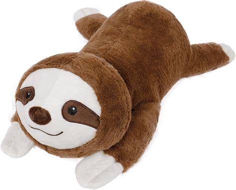 Amazon.com: Sloth Weighted Stuffed Animals 5lbs- 24 Inch Weighted ...
