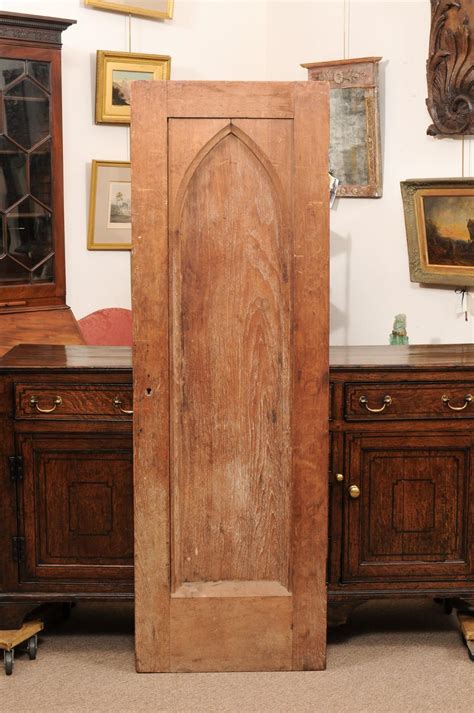 Late 19th Century Wooden Door with Gothic Style Arch Detail For Sale at ...
