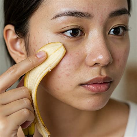 Banana Peel On Face