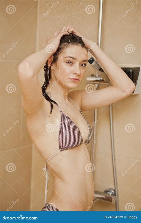 Women Taking Showers