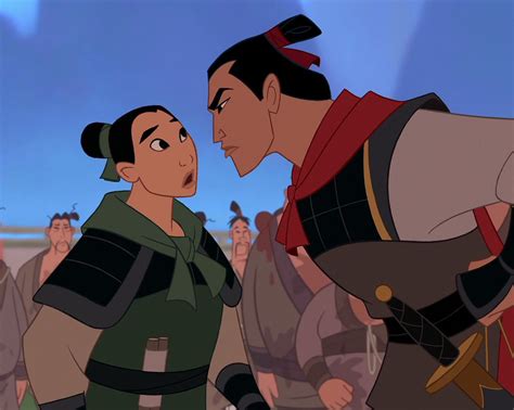 Mulan and Shang | Childhood movies, Disney face swaps, Disney characters