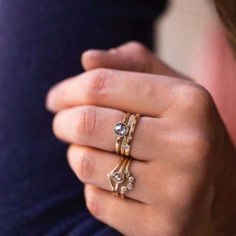 15 Wedding Band Stack Ideas to Copy - WithLoveLive