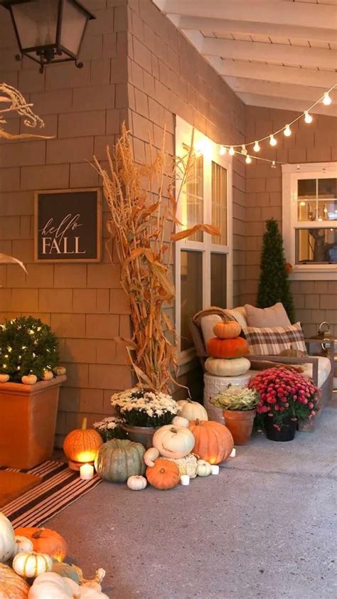 Fall front porch ideas – Artofit