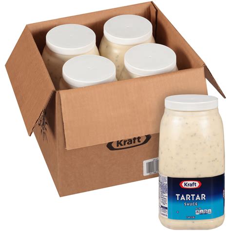 Kraft Tartar Sauce, 1 Gal. Jugs, 4 per Case - Walmart.com