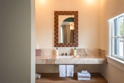 Stone King Suite Sofa Patio | Murrieta Hot Springs Resort