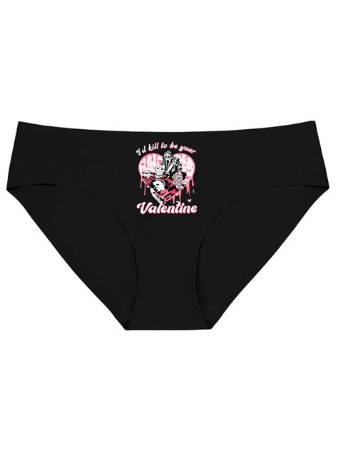 Terrifier Women's Low Waisted Triangle Briefs With Full Coverage Bikini ...