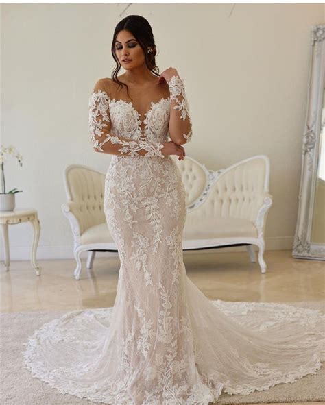Lace Mermaid Wedding Dress