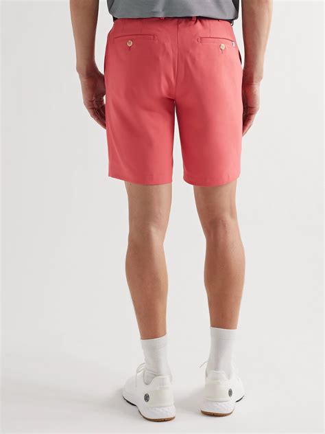 Peter Millar - Salem Slim-Fit Tech-Twill Golf Shorts - Red Peter Millar