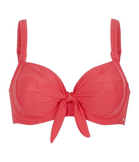 Abecita Capri Unique Bikini Wire Bra, rød - Rosenform AS