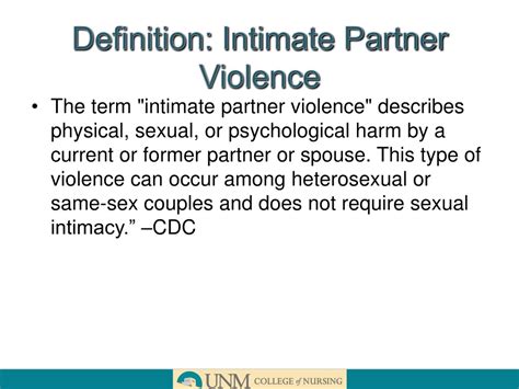 PPT - Intimate Partner Violence: Intervention & Prevention PowerPoint ...