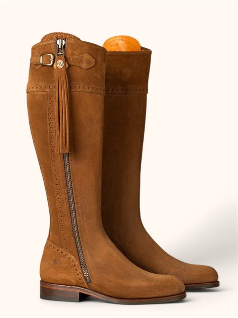 Navy Boots | Spanish Riding Boots | The Spanish Boot Company