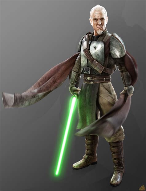Jedi Master Rahm Kota from Star Wars: The Force Unleashed video game ...