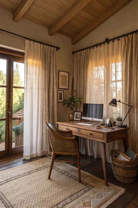 17+ Stylish Office Curtain Ideas to Elevate Your Space in 2025 ...