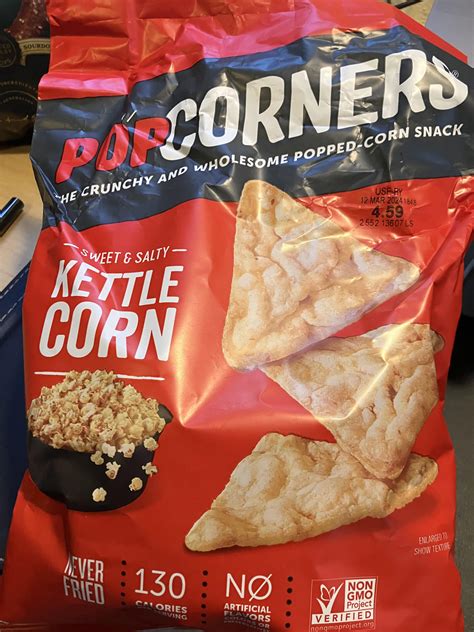 Saved by a bag of kettle corn Popcorners : r/munchies