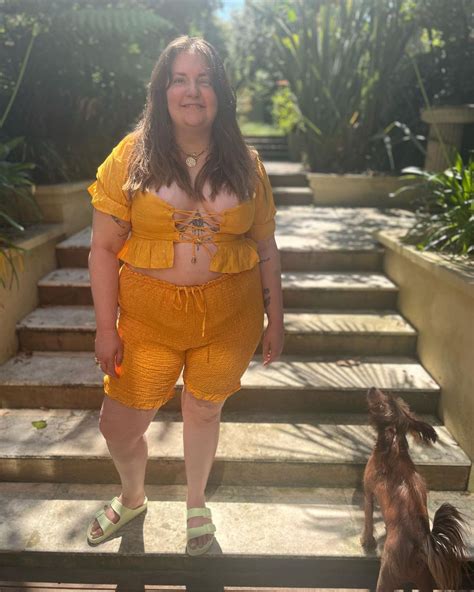 Lena Dunham tries out the 'naked' illusion dress trend