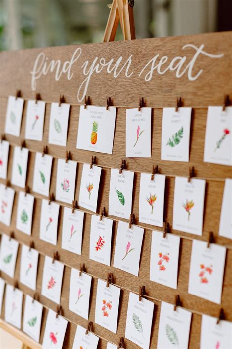 Unique Seating Chart Ideas — Love Letter Weddings | Seating chart wedding, Unique seating chart ...