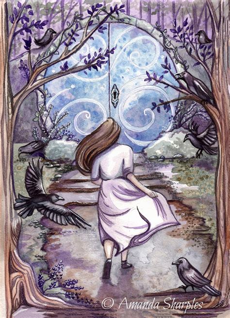 The Seven Ravens Grimm's Fairytale Art Print | Etsy New Zealand | Fairytale art, Original art ...