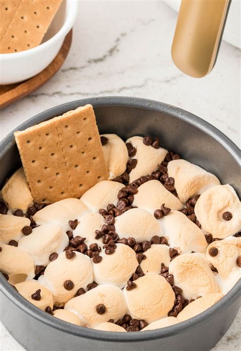 Air Fryer S'mores Dip - Happy Family Recipes