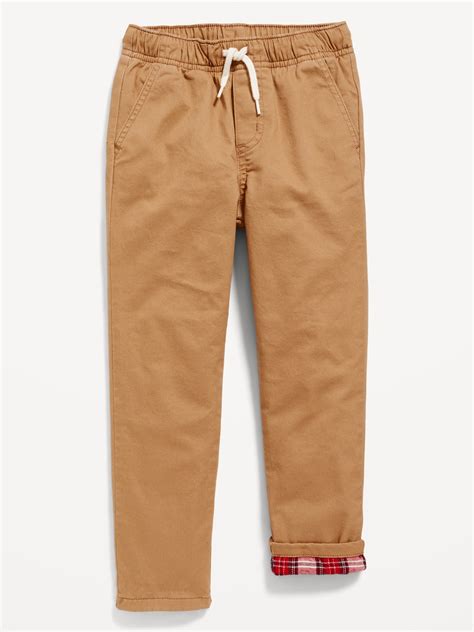 Loose Taper Flannel-Lined Pants for Toddler Boys | Old Navy