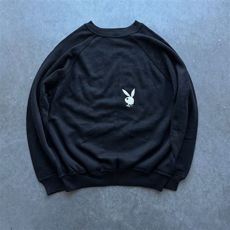 Japanese Brand × Playboy × Vintage Crazy Vintage 70s Playboy Bunny Crewneck Embroidered Skater ...