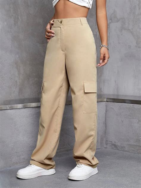 High Rise Zipper Cargo Pant – Comfy Cargo Pants