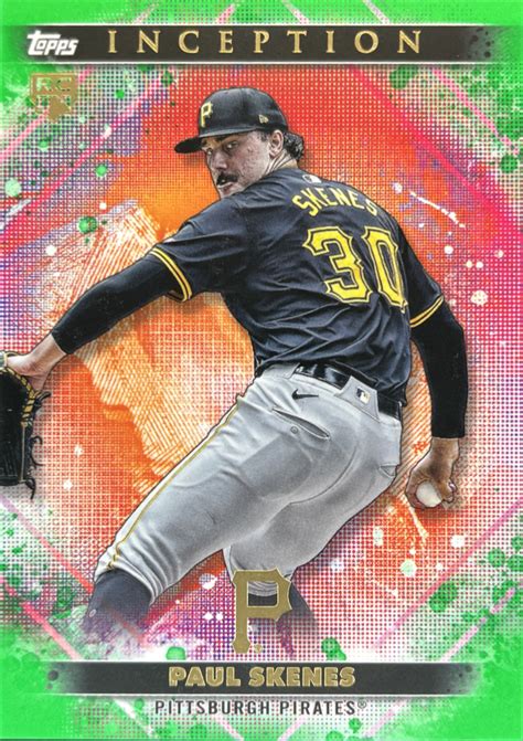 Paul Skenes 2024 Topps Inception #13 Green Price Guide - Sports Card ...