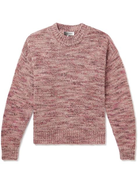 Buy Marant Brushed Knitted Sweater L - Pink At 60% Off | Editorialist