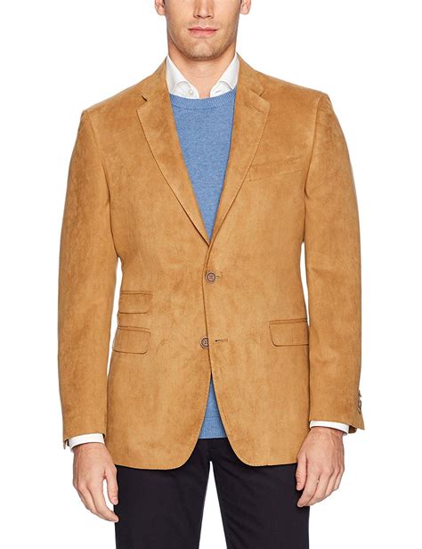 Tommy Hilfiger Men's Suede Sportcoat Blazer | Sportcoat, Men suede ...