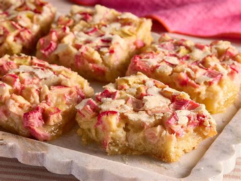 Rhubarb Dream Bars Recipe