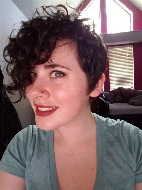 CURLY PIXIE!! - Album on Imgur | Curly hair styles naturally, Pixie cut curly hair, Pixie hairstyles