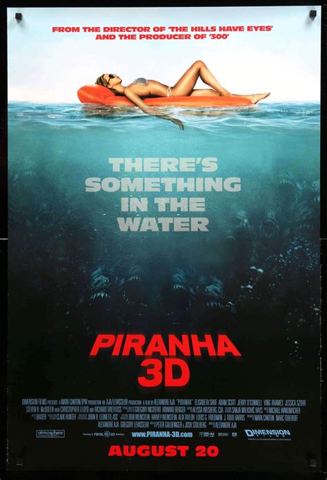 Piranha 3D (2010) Original One-Sheet Movie Poster - 27" x 40 ...