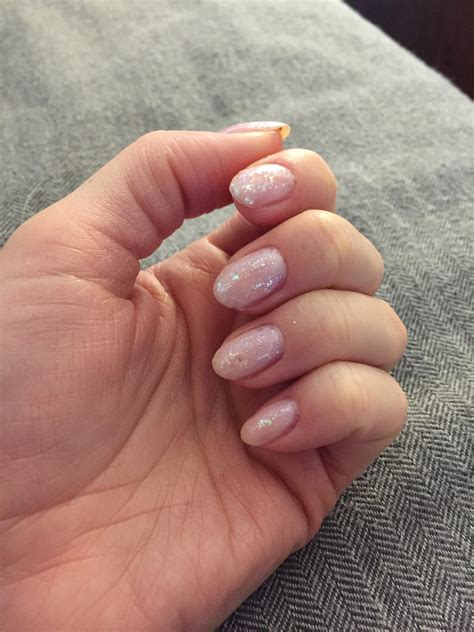 Feeling girly: Essie "Skinny Dip" with an iridescent flaky topper! : r ...