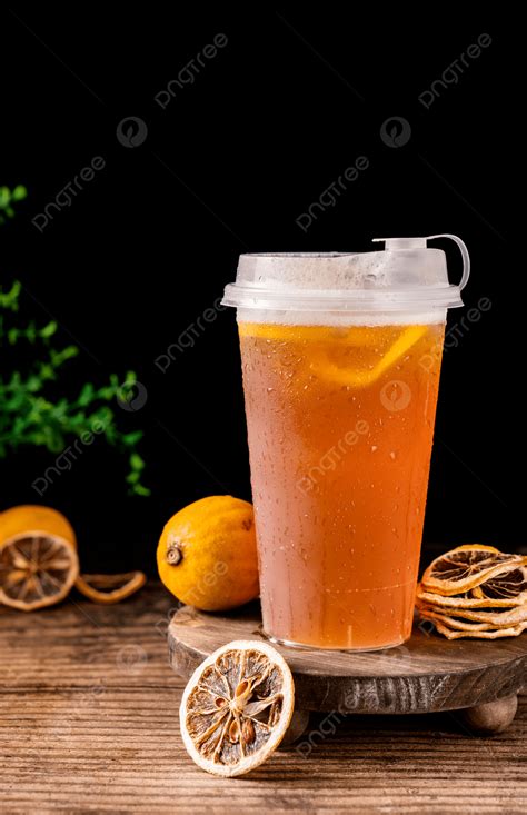 Lemon Ice Black Tea Drink Summer Drink Photography Picture With Picture ...