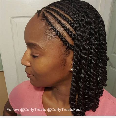 Cute. Pictured: @ms_teri1211 | Natural braided hairstyles, Natural hair ...