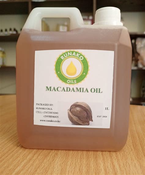 Macadamia Nut Oil – Runako Oils