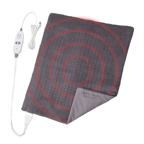 Snapklik.com : Calming Heat XXL-Wide Massaging Weighted Heating Pad By ...