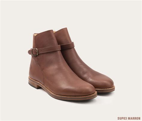 Jodhpur Paire de bottines Artisanales Françaises en cuir et Sur Mesure ...