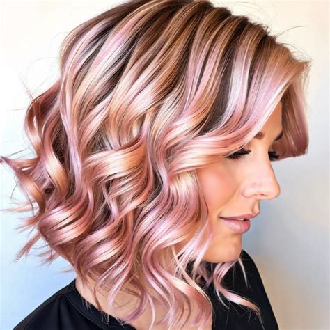 15 Rose Gold Hair Blonde Ideas for a Stunning New Look - Burst of Style