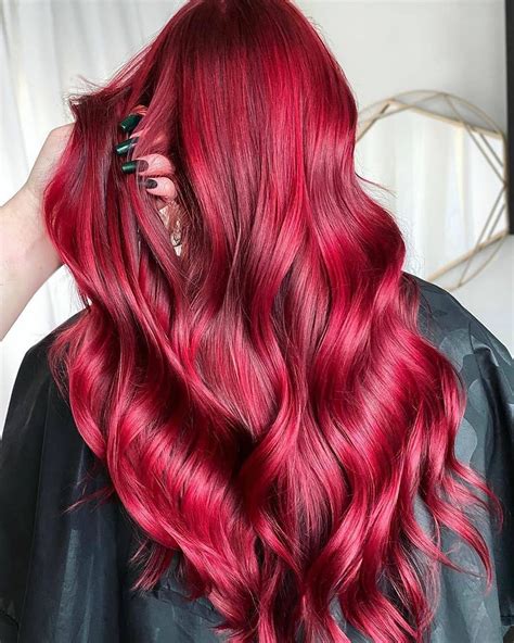 Vibrant Red Hair Color | Vibrant red hair, Hair inspo color, Red hair inspo