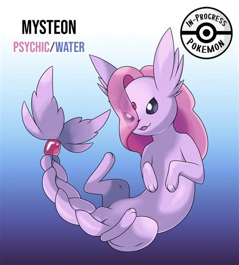 Mysteon (Psychic/Water) #??? - On rare occasion, an Eevee can be ...