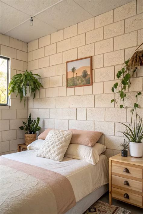 15 most beautiful cinder block wall painting ideas to refresh your ...