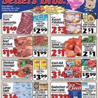 Sellers Bros. Weekly Ad | Grocery Specials