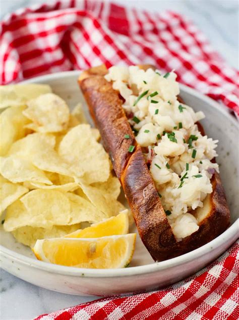 Hot Buttered Lobster Rolls with Homemade New England Style Buns | Karen ...