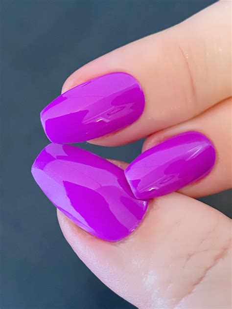 Neon Purple Nail Polish