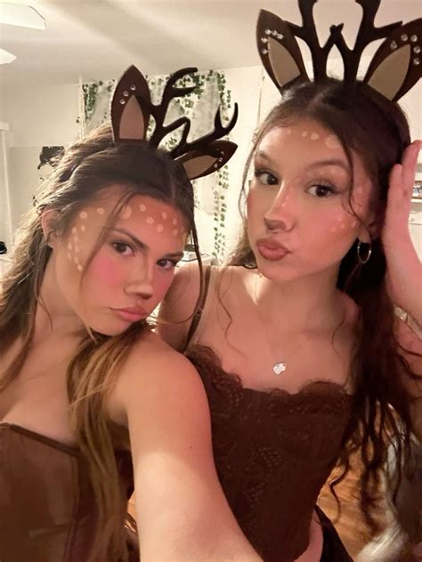deer 🦌 in 2025 | Halloween costumes brunette, Halloween costumes women ...
