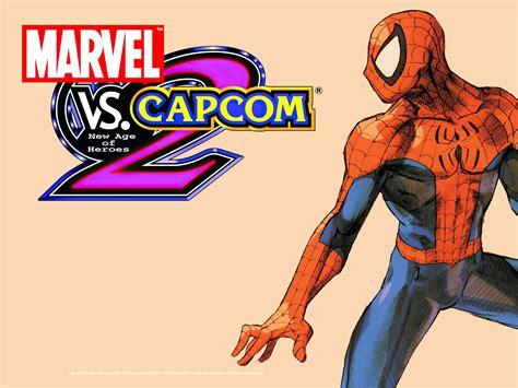 Download Spider Man Video Game Marvel Vs. Capcom 2 HD Wallpaper