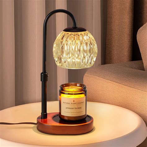 Dreamholder Candle Warmer Lamp, Glass Electric Wax Melter Lamp with ...