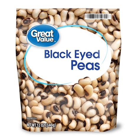 Great Value Black Eyed Peas, 12 oz (Frozen) - Warehouse Employee ...