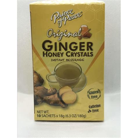 🥇 Comprar Ginger Honey Crystals 10 Sachets Bags