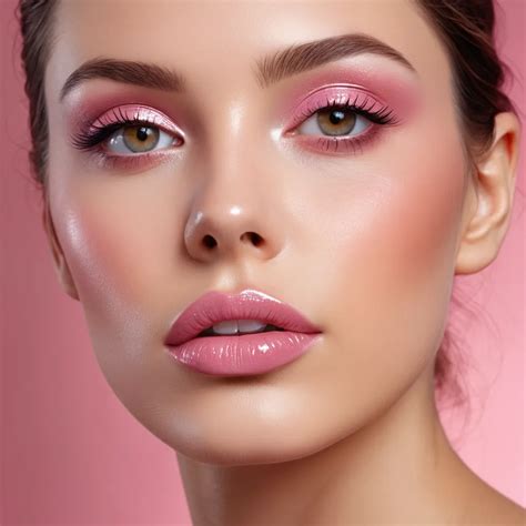 examples-of-pink-makeup-looks-soft-pink-eyeshadow-glossy-lip.webp